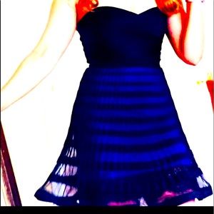 Bcbgmaxazria corsage dress size 2